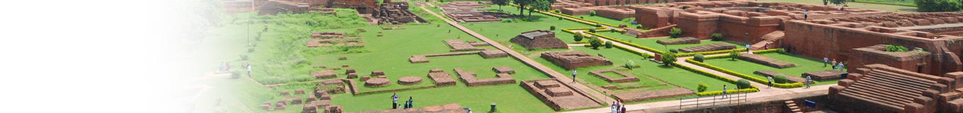 ナーランダの遺跡ナーランダ、ビハール州（インド）での<私> Mahavihara </ I>（ナーランダ大学）